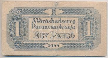 1944. 1P "A Vöröshadsereg Parancsnoksága" számozott T:III- ragasztás
Adamo P41