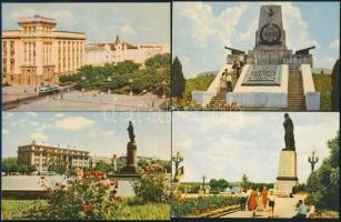 Dnipropetrovsk, Ekaterinoslav - 5 db MODERN megíratlan városképes lap / 5 MODERN unused town-view postcards
