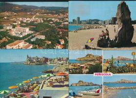 26 db MODERN spanyol városképes lap / 26 MODERN Spanish town-view postcards