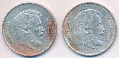 1947. 5Ft Ag "Kossuth" (2x) T:2,2-