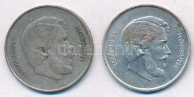 1947. 5Ft Ag "Kossuth" (2x) T:2-