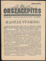 1941 Országépítés, Nemzetpolitikai Szolgálat 2 száma (I. évf. 7. és 10. szám)