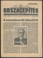 1941 Országépítés, Nemzetpolitikai Szolgálat 2 száma (I. évf. 7. és 10. szám)