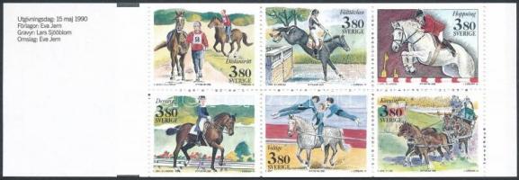 World Equestrian Games stamp-booklet Világ Lovasjátékok bélyegfüzet