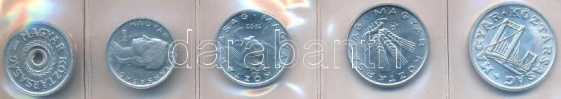 1992. 2f-50f 5klf db forgalmi sor fóliatokban T:1