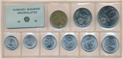 1979. 2f-10Ft (9xklf) érmés forgalmi sor fóliatokban T:1
Adamo FO12
