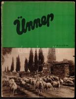 1936-1941 Ünnep c. folyóirat 3 száma: III. évf. 39. VII. évf. 16. VIII. évf. 12. számok