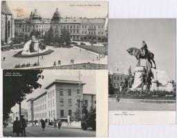 Kolozsvár, Cluj - 3 db MODERN városképes lap / 3 MODERN town-view postcards