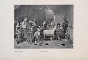 Malonyay Dezső: Munkácsy Mihály élete és munkái. Bp., 1898, Singer és Wolfner. Fém plakettel díszíte...