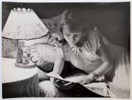 cca 1962 Dezső Pál kecskeméti fotóművész 3 db feliratozott vintage fotóművészeti alkotása kiállítási képméretben, 30x40 cm és 38x27,5 cm között