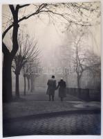 cca 1962 Dezső Pál kecskeméti fotóművész 3 db feliratozott vintage fotóművészeti alkotása kiállítási...