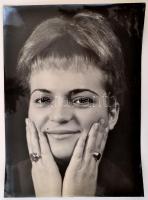 cca 1962 Dezső Pál kecskeméti fotóművész 3 db feliratozott vintage fotóművészeti alkotása kiállítási...