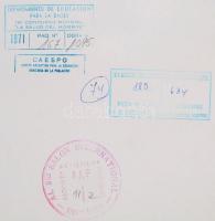 cca 1960 Medgyesi László kecskeméti fotóművész 3 db vintage fotóművészeti alkotása kiállítási képmér...