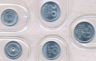 1983. 2f-20Ft 9klf "Magyar Népköztársaság" forgalmi érméi zöld műbőrtokban T:1
Adamo FO16...