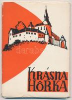Krasznahorka, Krásna Horka - 9 db MODERN megíratlan városképes lap a saját tokjában / 9 MODERN unused town-view postcards in its own case