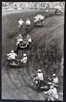 cca 1974 Balásy Pál 3 db feliratozott, vintage fotóművészeti alkotása, 40x30 cm és 40x21 cm között