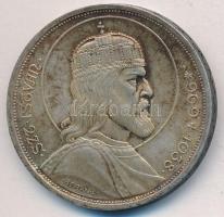 1938. 5P Ag "Szent István" T:1-,2 apró ph., patina Adamo P8.1