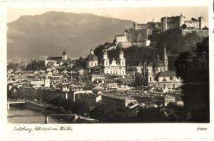 1955 Salzburg, Altstadt von Mülln / old town (EK)