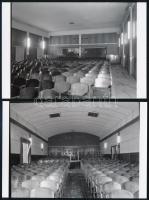 1973 Budapest, 13 mozi külső-belső fényképei, 44 db mai nagyítás, minden kép feliratozva, 10x15 cm