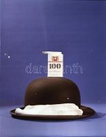 1962 Dohánytermékek reklám felvételei, 13 db szabadon felhasználható vintage negatív, 6x7 cm