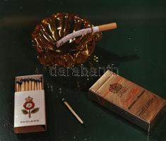 1962 Dohánytermékek reklám felvételei, 13 db szabadon felhasználható vintage negatív, 6x7 cm