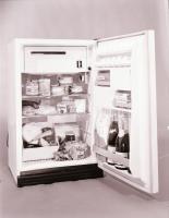 1973 Jászberény, a Hűtőgép Gyár termékeiről készült felvételsorozat, 9 db szabadon felhasználható vi...