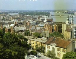 1967/1979 Budapesti városképek, 21 db szabadon felhasználható vintage negatív, 6x6 cm és 6x7 cm