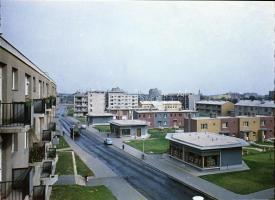 1967/1979 Budapesti városképek, 21 db szabadon felhasználható vintage negatív, 6x6 cm és 6x7 cm