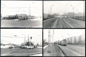 cca 1980 Budapesti városképek a metróépítések környékén, korábbi árveréseken visszamaradt tételek ös...
