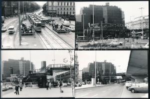 cca 1980 Budapesti városképek a metróépítések környékén, korábbi árveréseken visszamaradt tételek ös...