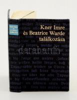 Kner Imre és Beatrice Warde találkozása. Bp., 1979. Minikönyv, 1049. számú sorszámozott példány, készült 1500 példányban. Kartonált papírkötésben, jó állapotban.