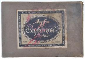 cca 1930 Üveglemez negatívok tétele, 13 db vintage negatív különféle témákról, 9x12 cm és 10x15 cm