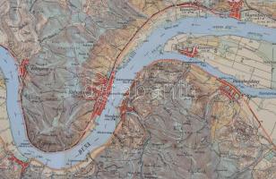 Kirándulók térképe 2.: Pilis hegység, 1:50000, Magyar Királyi Állami Térképészeti Intézet, 75,5×67,5...