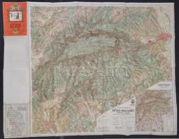 Kirándulók térképe 7/a: Bükk hegység télisport térképe, 1:50000, Magyar Királyi Állami Térképészeti ...