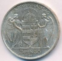 1939. 5P Ag "Horthy balra" T:2 ph.
Adamo P8.2