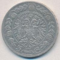 Ausztria 1900. 5K Ag "Ferenc József" T:2,2- ph.
Austria  1900. 5 Corona Ag "Franz Jo...