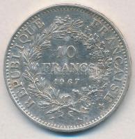 Franciaország 1967. 10Fr Ag "Herkules csoport" T:2 kis ph.
France 1967. 10 Francs Ag &quo...