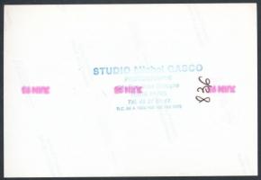 cca 1980 Párizsi divat, hölgyek, 15x10 cm / Paris, ladies, 15x10 cm