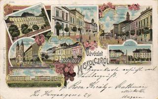 Miskolcz 1898 (EK) C Litho
