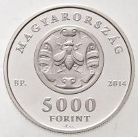 2014. 5000Ft Ag "Fáy András" (12,5g/0.925) T:PP
