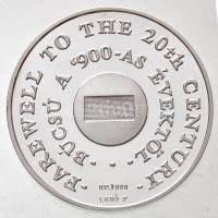 Lebó Ferenc (1960-) 2000. "MKB - Boldog Millenniumot / Búcsú a '900-as évektől" Ag em...