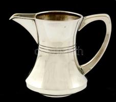 Ezüst(Ag) art deco füles kiöntő, jelzett, m: 8 cm, nettó: 76,6 g