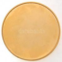 1992. "Junior Szabad és Kötöttfogású Európa Bajnokság" aranyozott fém emlékérem, fa díszto...