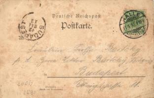 1892 (Vorläufer!!!) Kyffhäuser, Kaiser-Wilhelm Denkmal / monument (EB)