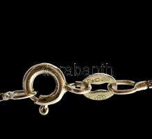 Ezüst(Ag) vékony venezianer nyaklánc, jelzett  / Silver necklace, h: 42 cm, nettó: 2,3 g