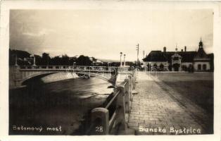 Besztercebánya, Banska Bystrica - 6 db RÉGI városképes lap, köztük 5 fotó a 30-as évek elejéről  / 6...