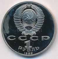 Szovjetunió 1989. 1R Cu-Ni "Muszorszkij születésének 150. évfordulója" T:PP fo.
Soviet Un...