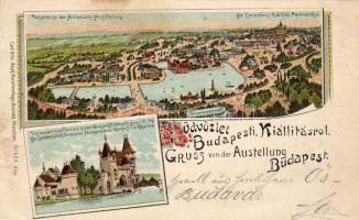 Bp. 1896 Ausstellung C Litho