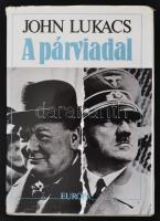 John Lukacs: A párviadal. Bp., 1993, Európa. Kiadói egészvászon kötésben, kissé szakadt kiadói papír védőborítóval.