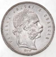 1869GYF 1Ft Ag Ferenc József / Angyalos címer Gyulafehérvár (12,3g) T:1-,2 kis ph.,kis ü. Hungary 1869GYF 1 Forint Ag Franz Joseph Alba Iulia (12,3g) C:AU,XF small edge error, small ding Huszár: 2137., Unger III.: 1463.b, Adamo M15